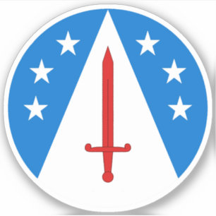 SCA White Mountain Custom-Cut Vinyl Sticker