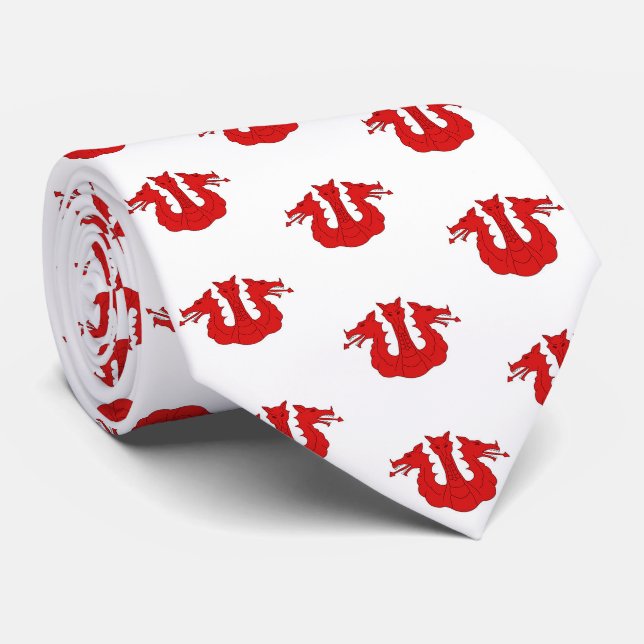 SCA Windwyrm Populace Badge Tie (Rolled)