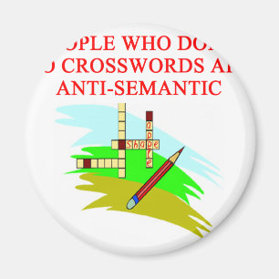scabble and crossword game player design magnet