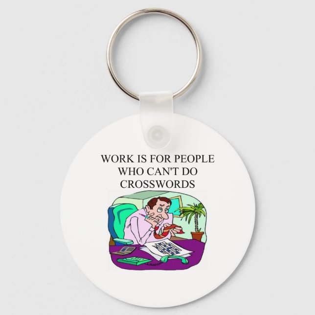 scabble and word game player design key ring (Front)