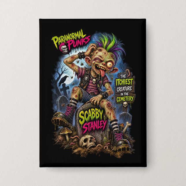 Scabby Stanley – Paranormal Punks (Front)