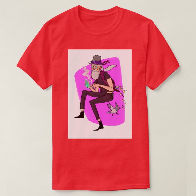 Scabby the Wizard T-Shirt (Design Front)