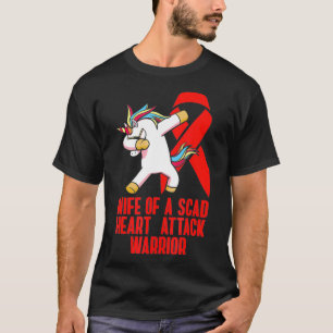 SCAD Heart Attack Survivor Choice US Warrior Aware T-Shirt