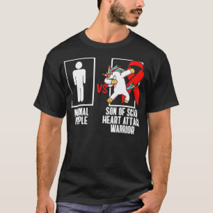 SCAD Heart Attack Survivor Endured US Warrior Awar T-Shirt