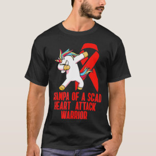 SCAD Heart Attack Survivor Prevent US Warrior Awar T-Shirt