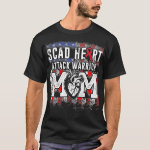 SCAD Heart Attack Survivor Strength Warrior Awaren T-Shirt
