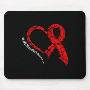 Scad Heart Attack Survivor Survives Warrior Awaren Mouse Pad