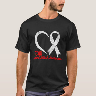 Scad Heart Attack Survivor Survives Warrior Awaren T-Shirt
