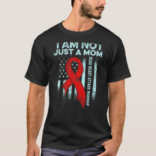 Scad Heart Attack Survivor Therapy Warrior Awarene T-Shirt