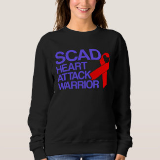 SCAD Heart Attack Survivor Warrior Awareness Sweatshirt