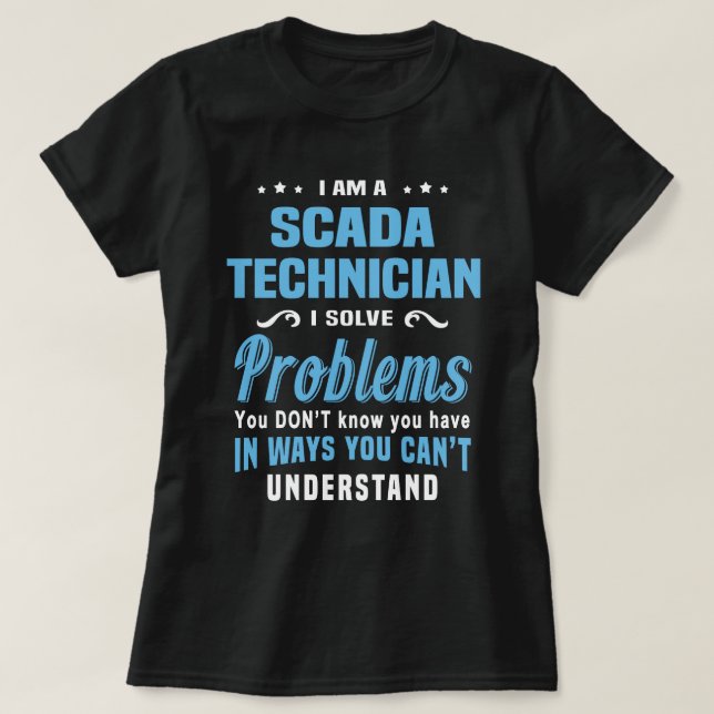 SCADA Technician T-Shirt (Design Front)