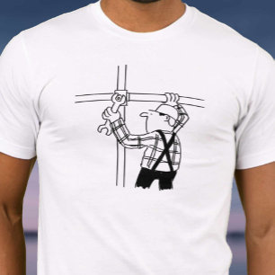 Scaffolder Erecting Scaffolding T-Shirt