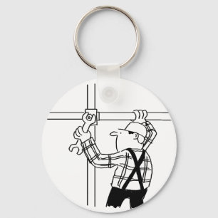 Scaffolder with Scaffolding Key Ring