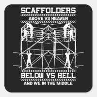 Scaffolders Sky Hell In The Middle Of Scaffolding