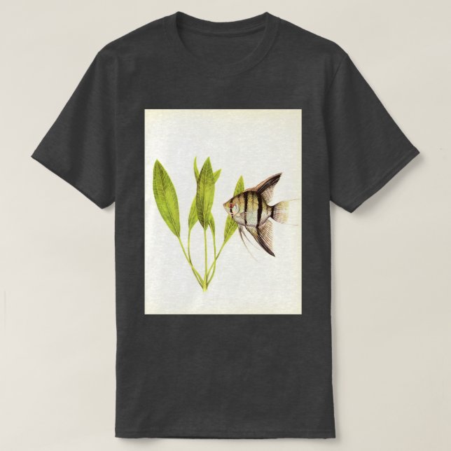 Scalar Pterophyllum scalare T-Shirt (Design Front)
