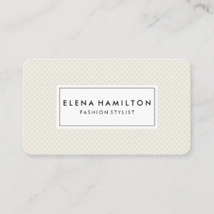 Scale Pattern Business Card