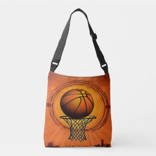Scaleable Hoops – Basketball Vector Graphics Crossbody Bag