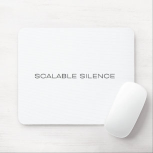 Scaleable Silence Minimalist Office Mouse Pad