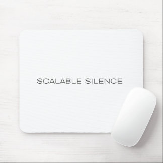 Scaleable Silence Minimalist Office Mouse Pad