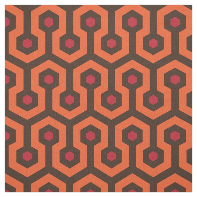 Scaleable Size Overlook Hotel Design Fabric (Swatch)