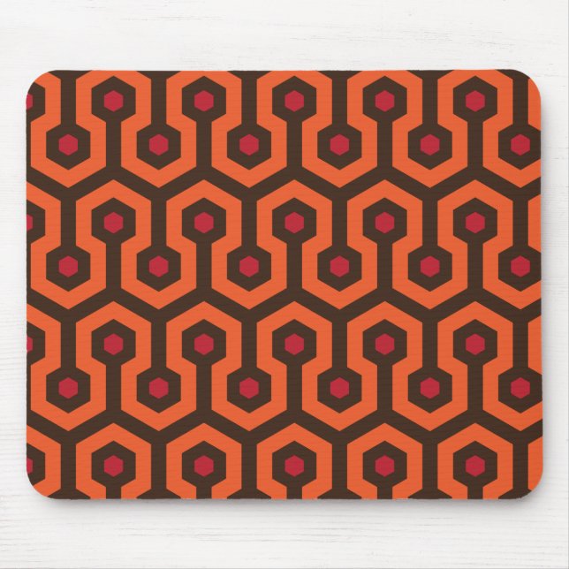 Scaleable Size Overlook Hotel Design Mouse Pad (Front)