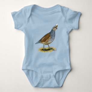 Scaled Quail Baby Bodysuit