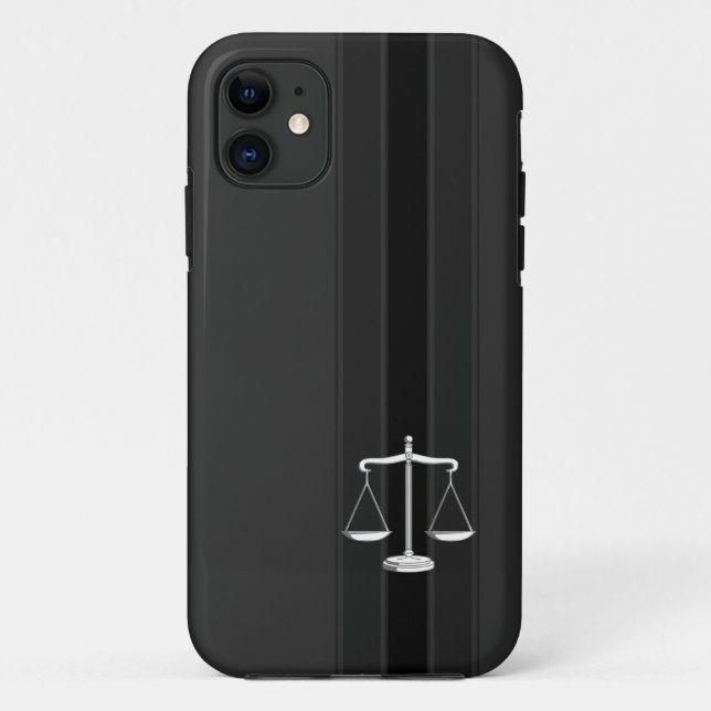 Scales of Justice Case-Mate iPhone Case (Back)