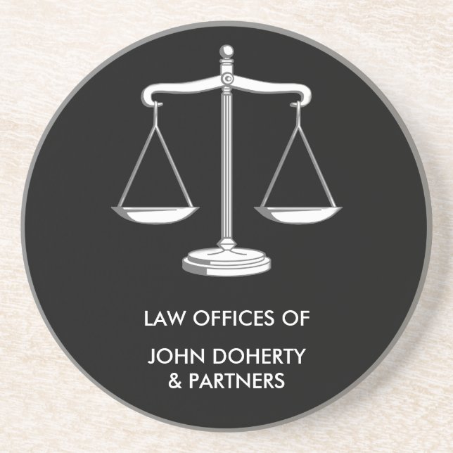 Scales of Justice | Classic Coaster (Front)