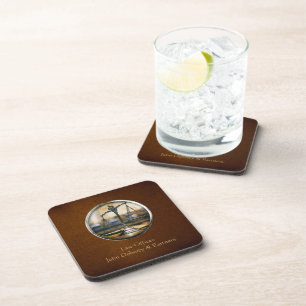 Scales of Justice   Elegant Coaster