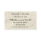 Scales of Justice Lawyer Business Card