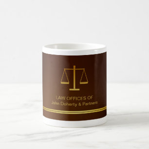 Scales of Justice   Lawyer Coffee Mug