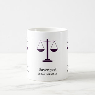 Scales of Justice Legal Services Symbol Business Coffee Mug