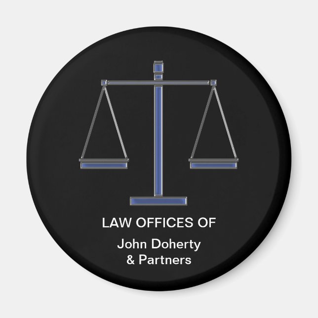 Scales of Justice - magnet (Front)