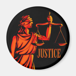 Scales of Justice Magnet