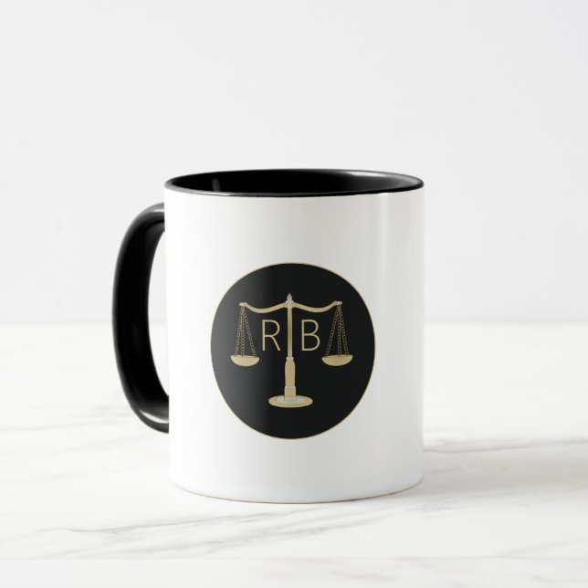 Scales Of Justice Mug (Front Left)