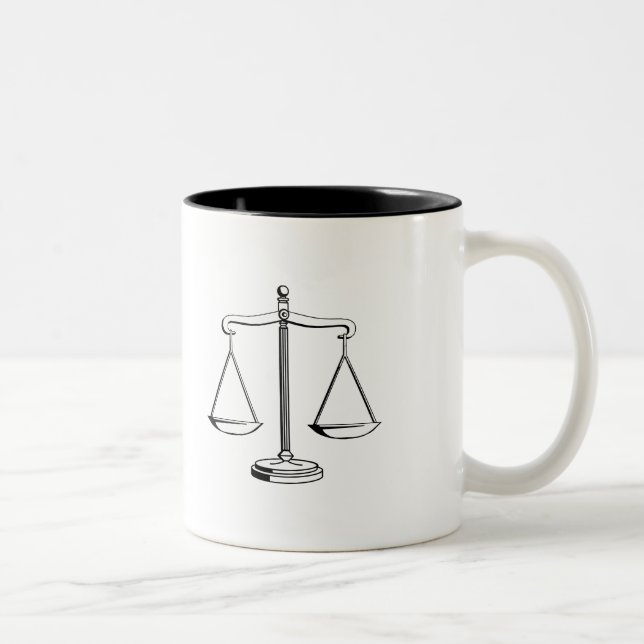 Scales of Justice - Mug (Right)