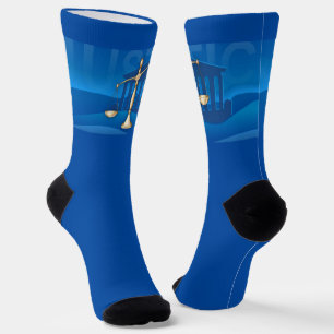 Scales of Justice Socks