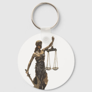 Scales of Justice Themis Key Ring