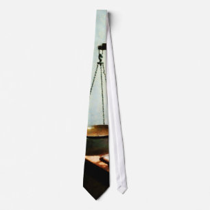 Scales of Justice Tie