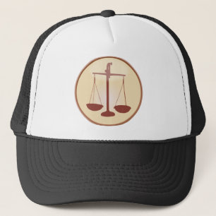Scales of Justice Trucker Hat