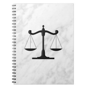 Scales on Marble Notebook