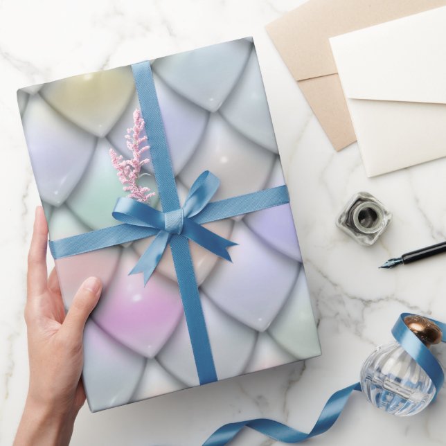 Scales pattern 9 wrapping paper (Gifting)