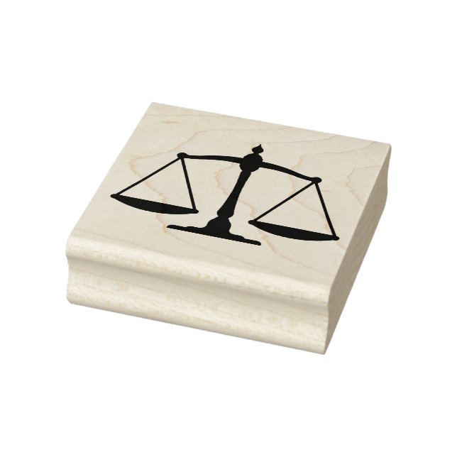 Scales Rubber Stamp (Stamp)