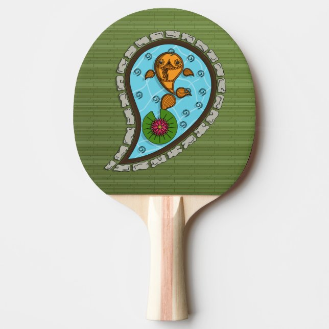 Scales the Goldfish Ping Pong Paddle (Front)