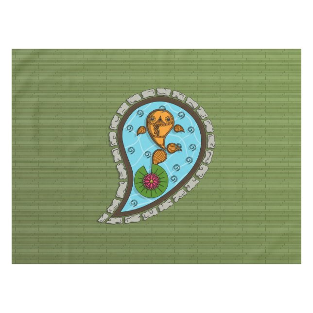 Scales the Goldfish Tablecloth (Front (Horizontal))
