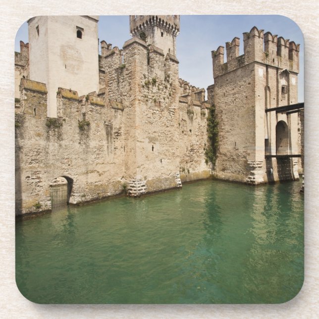 Scaliger Castle, Sirmione, Brescia Province, Coaster (Front)