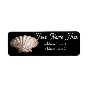 Scallop 3236 return address label
