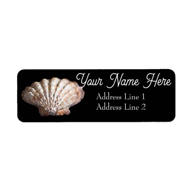 Scallop 3236 return address label (Front)