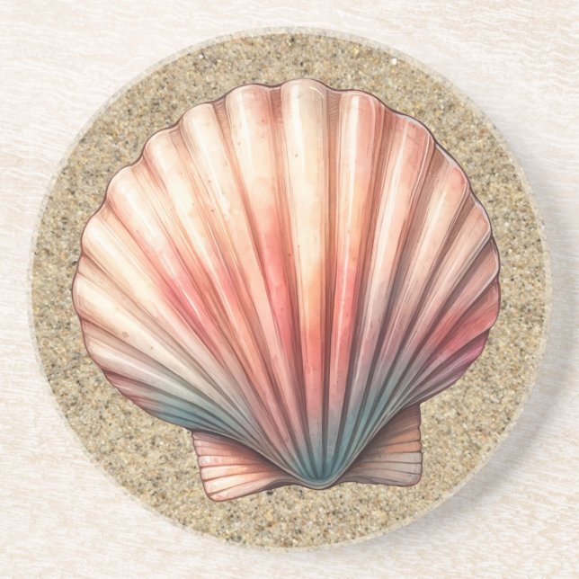 Scallop Coaster (Front)