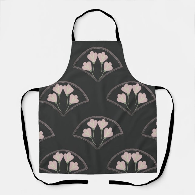 "Scallop Garden" Apron (Front)